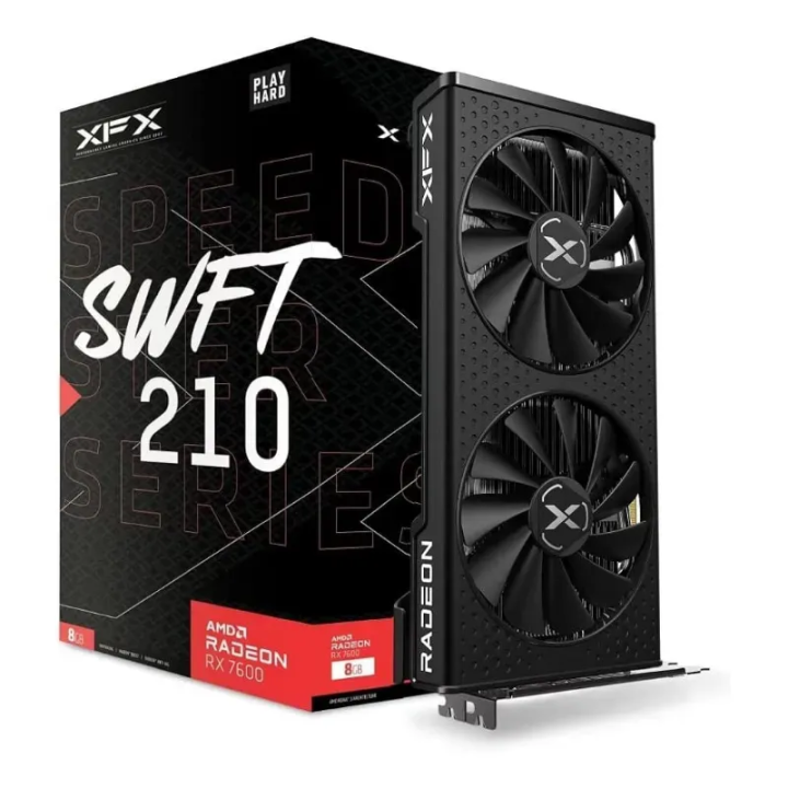 XFX grafička kartica AMD RX7600 8GB DDR6