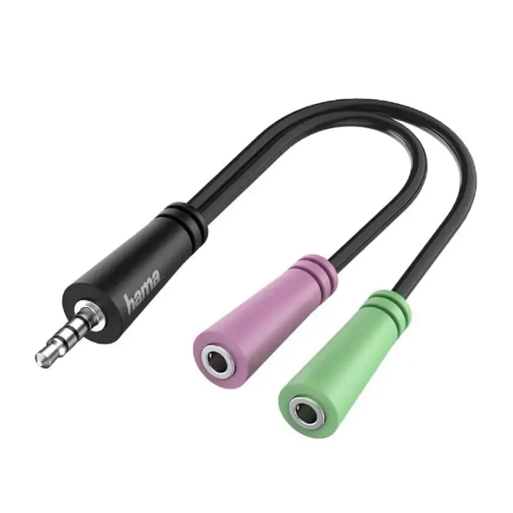 Hama adapter 3,5'' 4-pin na 2 x 3,5'' 3-pin M-F