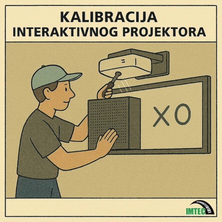 Kalibracija interaktivnog projektora