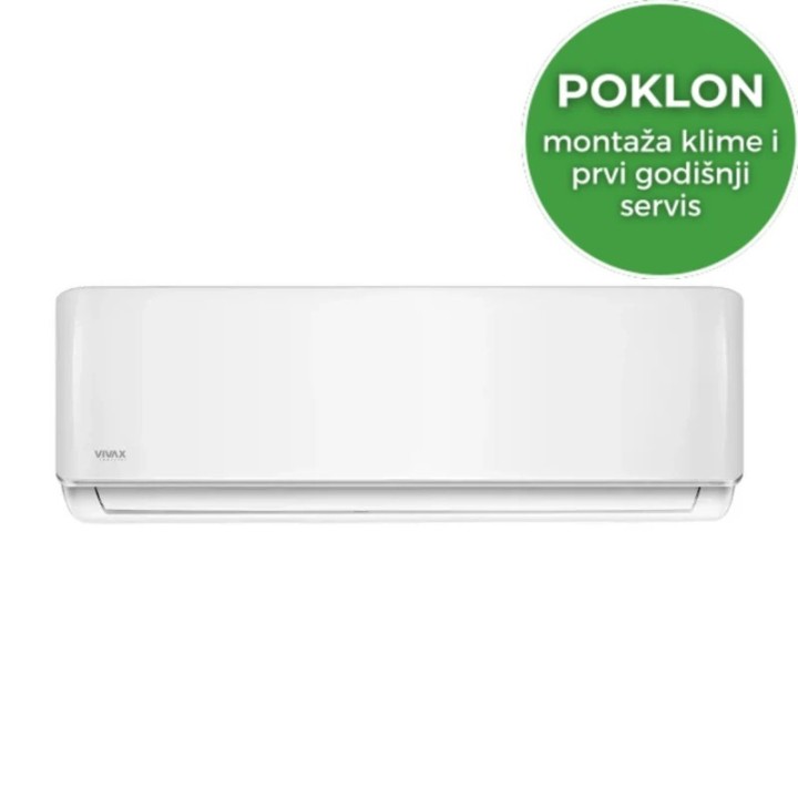 Vivax klima R-Design Inverter ACP-12CH35AERI+, A+++/A++ kl. - Grijanje do -25C + montaža klime