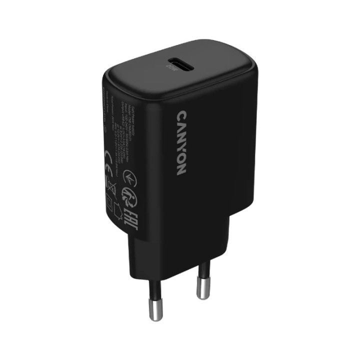 Canyon punjač OnCharge 200 20W 1xPD crni
