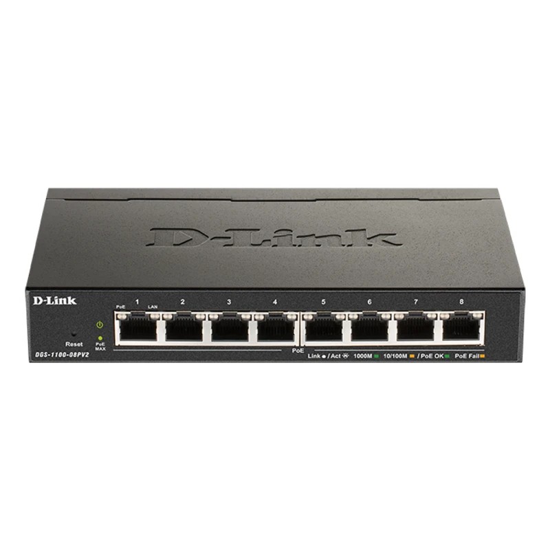 D-Link switch web upravljivi, DGS-1100-08V2/E
