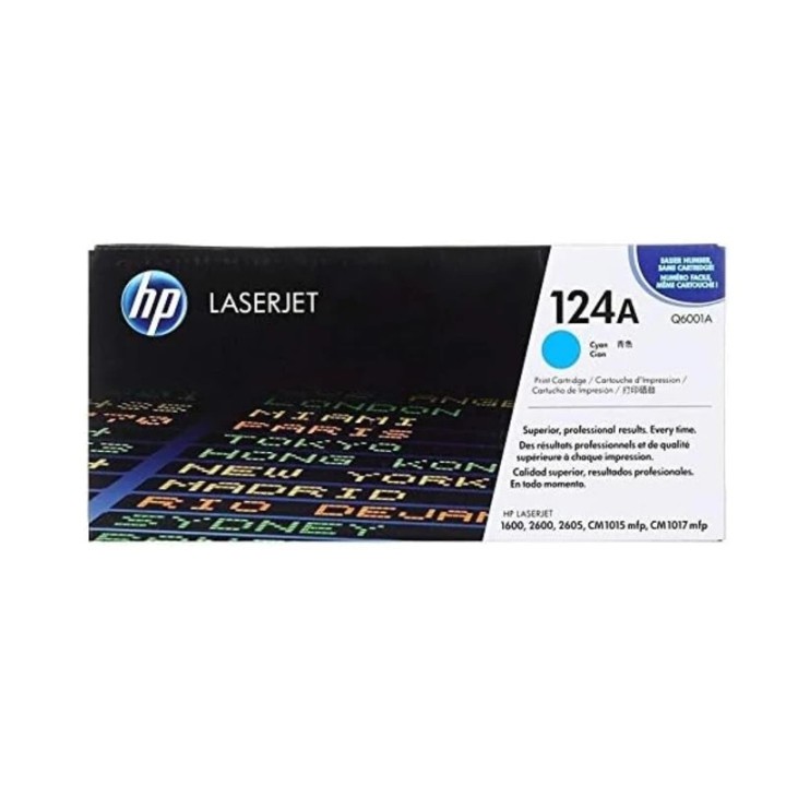 HP toner Q6001A (124A) Cyan