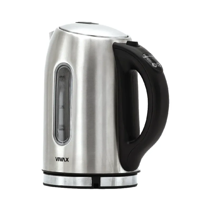 Vivax kuhalo WH-176TC 1.7L, 2200W, digitalno, staklo, inox