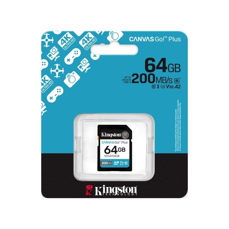 Kingston MC SD 64GB CanvasGoPlus