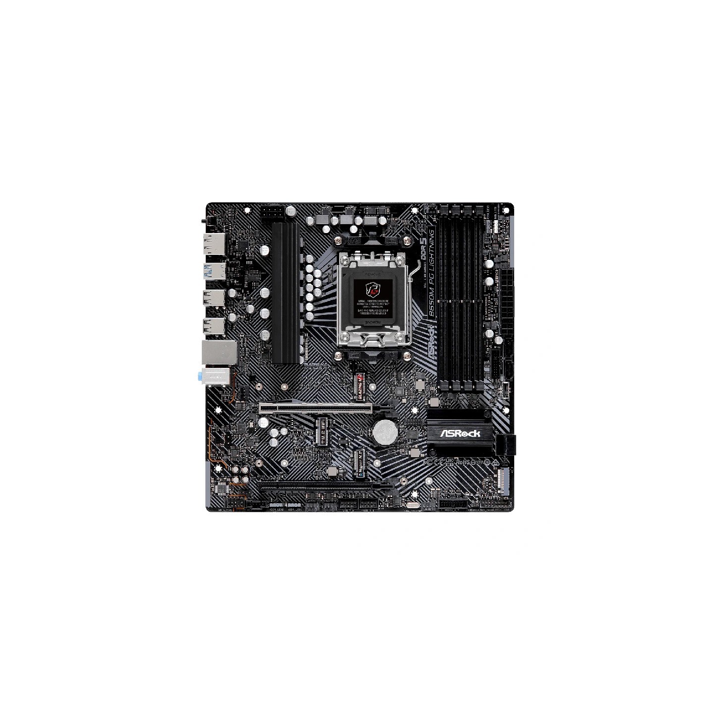 Asrock matična ploča AMD B650M PG LIGHTNING, AM5