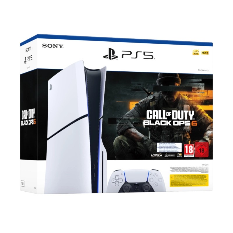Sony Playstation 5 Slim Edition D chassis + Call of Duty: Black Ops 6 VCH