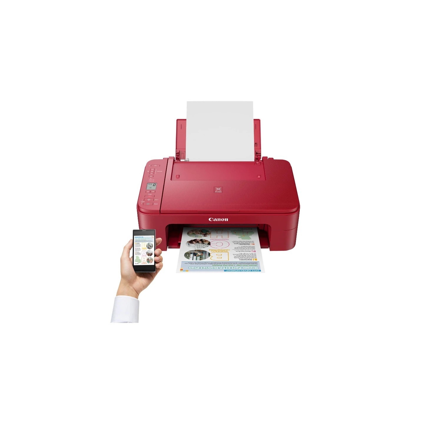 CANON Pixma TS3352 multifunkcijski printer crveni