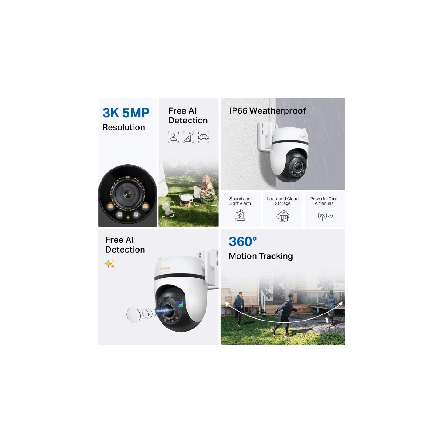TP-Link C530WS Outdoor Security Wi-Fi kamera