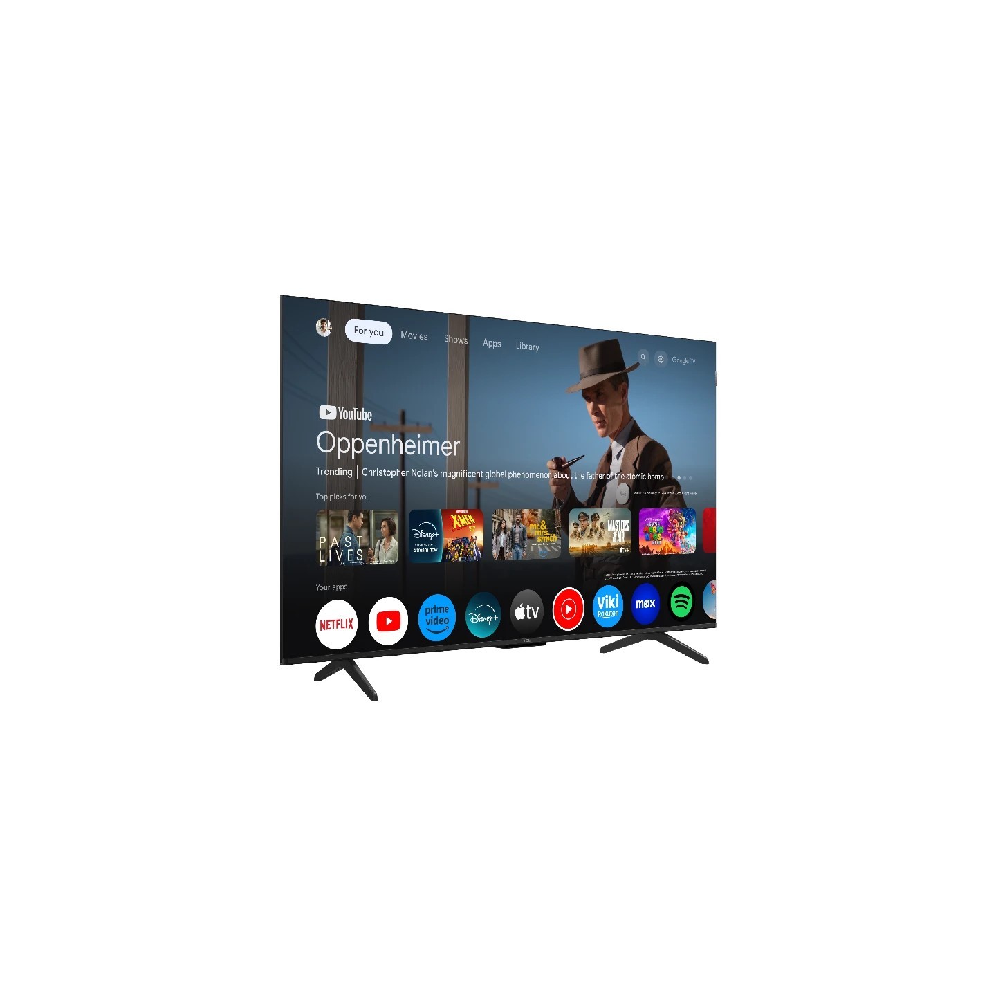 TCL Televizor 50P7K QLED 50'' (127cm) 4K UHD, Google TV
