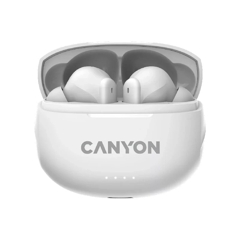 Canyon TWS-8 bluetooth slušalice, sa mikrofonom, bijele
