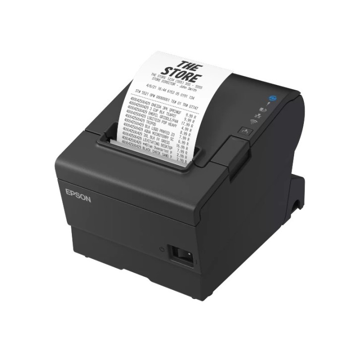 Epson TM-T88VII-112, POS printer, crni