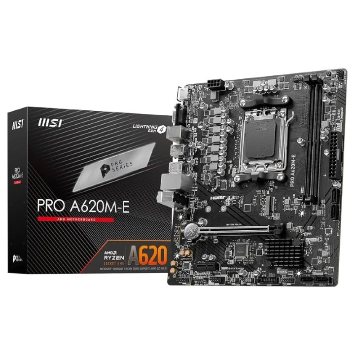 MSI matična ploča AMD A620M-E AM5