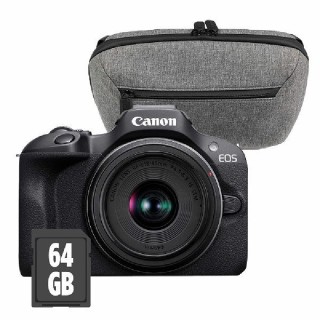 Canon R100 + RFS18-45 travel kit - torbica i SD64GB