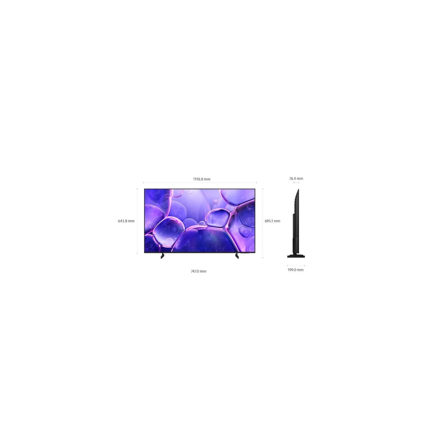 Samsung Televizor UE50U8072FUXXH LED 50'' 4K UHD, Tizen TV