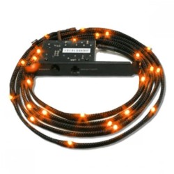 NZXT Sleeved LED Kit 1m oranž