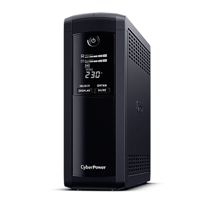 CyberPower UPS 1200VA/720W VP1200ELCD, line-int., šuko, desktop