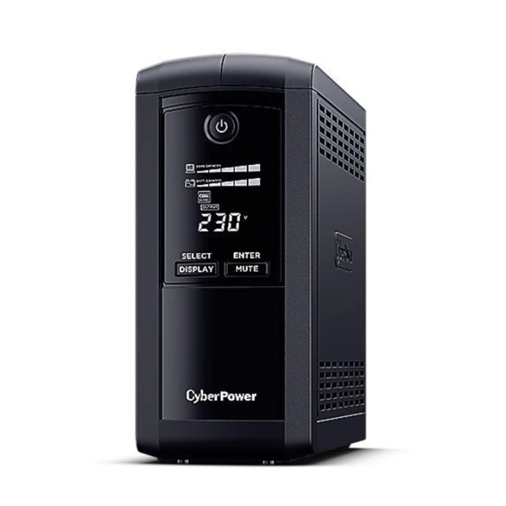 CyberPower UPS 1000VA/550W VP1000EILCD, line-int., Euro, desktop