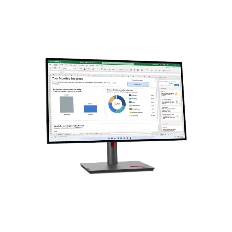 Monitor Lenovo 27'' P27h-30 63A1GAT1EU