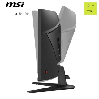 MSI monitor 34'' MAG 346CQ UWQHD zakrivljeni Gaming 180Hz