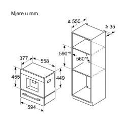 Bosch Aroma Select Serie 8 CTL7181B0 – ugradbeni espresso aparat za kafu