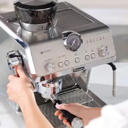 De'Longhi La Specialista Opera EC9555 - espresso aparat za kafu, silver
