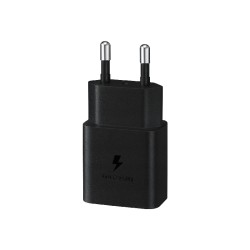 Samsung punjač 15W brzo punjenje USB-C crni (kabal uključen)