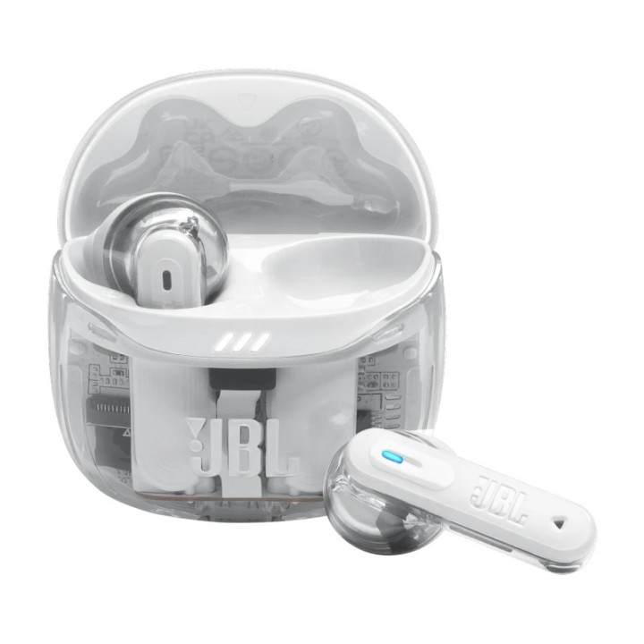 JBL slušalice bluetooth Tune Flex 2 prozirno-bijele