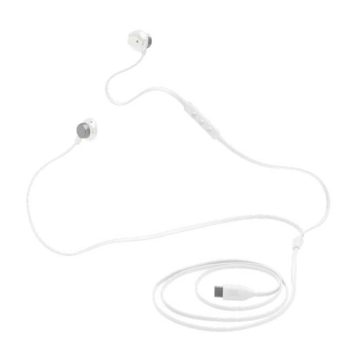 JBL slušalice T305C USB-C bijele