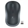 Logitech miš M185 sivo crni