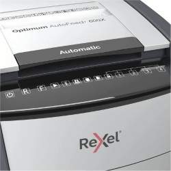 Uništivač papira ACCO/REXEL Optimum 600X, 600 listova, P-4, 110l
