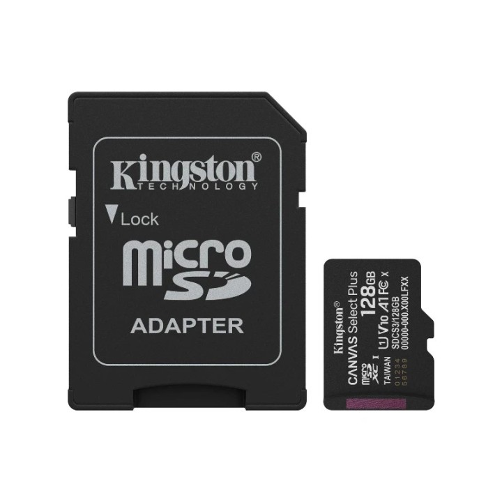 Kingston MC MicroSD 128GB UHS-I U3, SDCS3/128GB