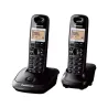 Panasonic telefon KX-TG1612FXH - tamno sivi + dodatna slušalica