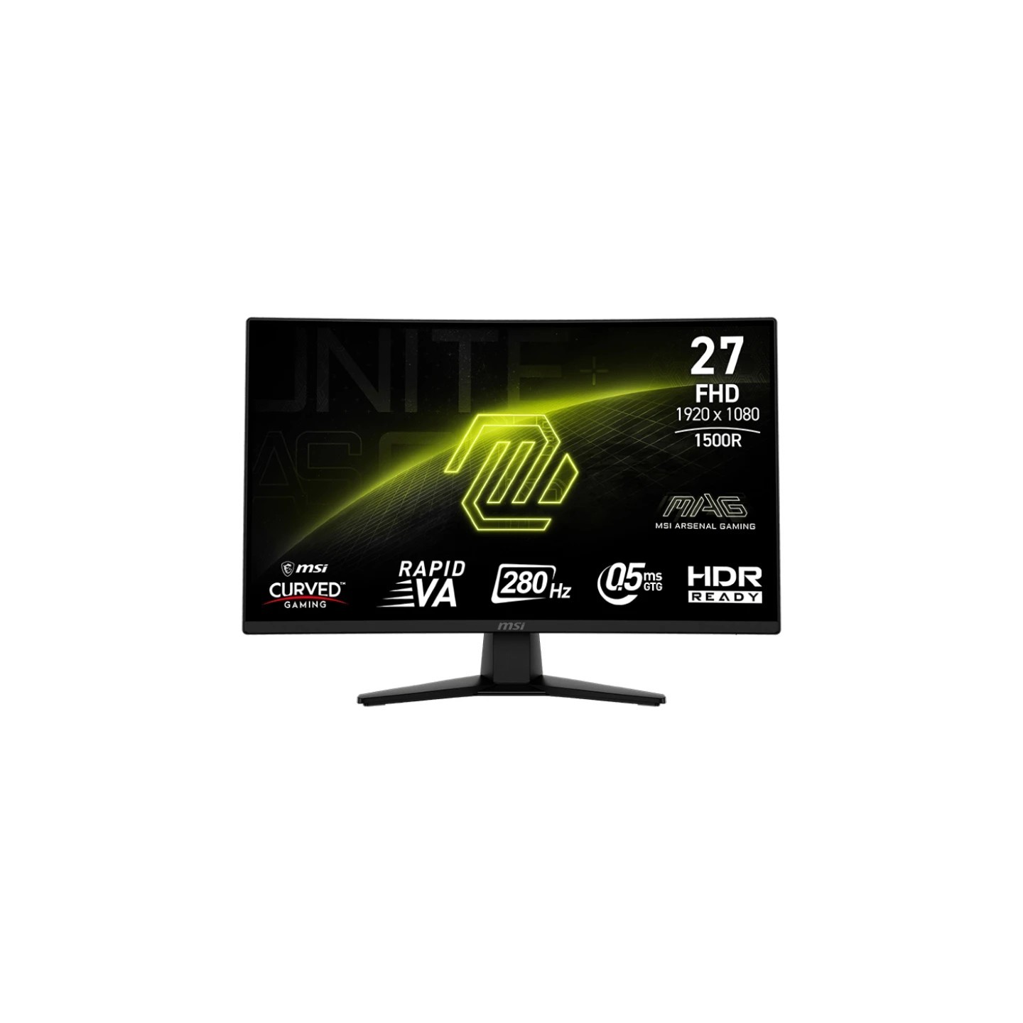 MSI monitor 27'' MAG 274CXF zakrivljeni Gaming 280Hz