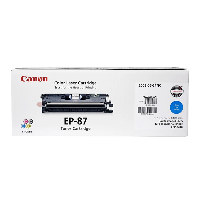 Canon toner EP-87C Cyan