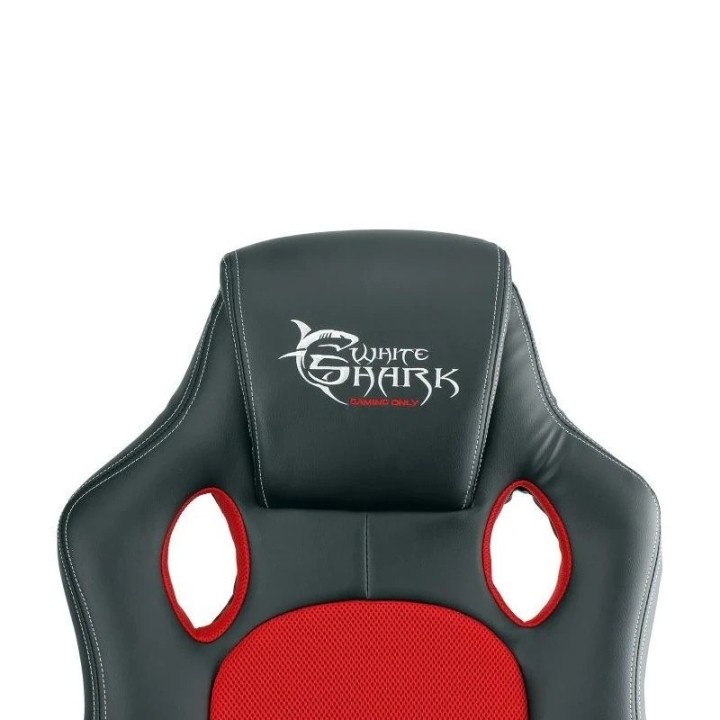 White shark gaming stolica Kings Throne crno-crvena