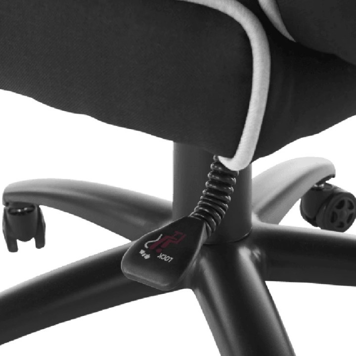 White shark gaming stolica Le MANS crno-bijela