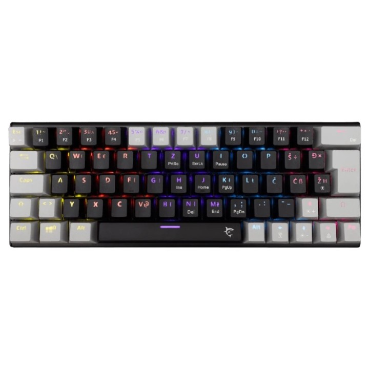 White shark gaming tastatura Wakizashi-2 mehanička red SW crno-siva