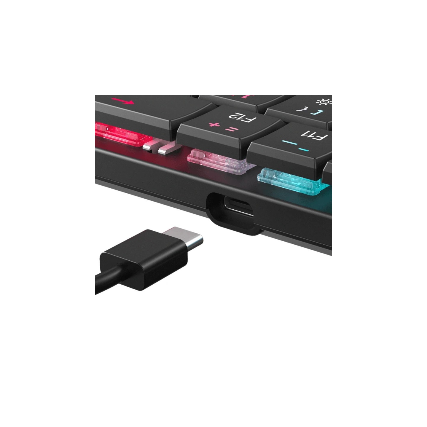 White shark gaming tastatura Nagamaki mehanička red SW US crna