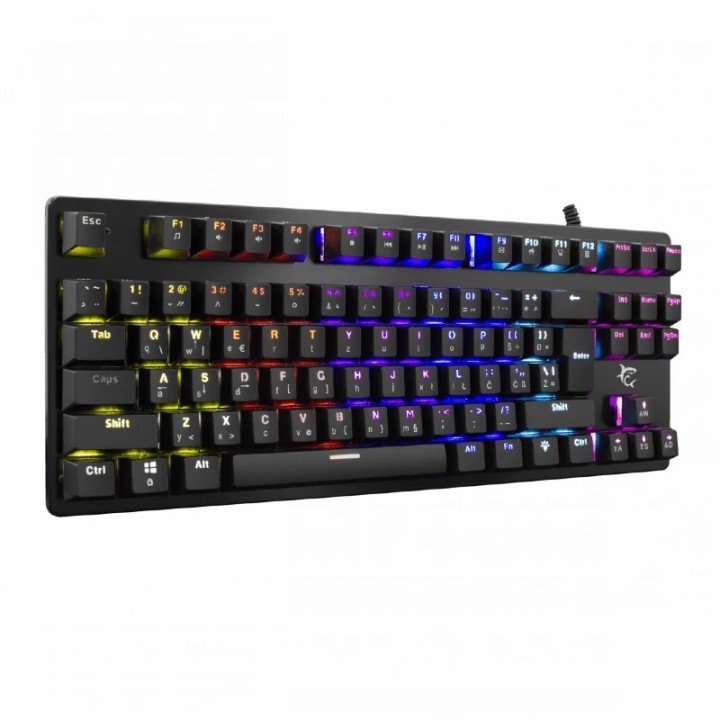 White shark gaming tastatura Spartan mehanička blue SW crna