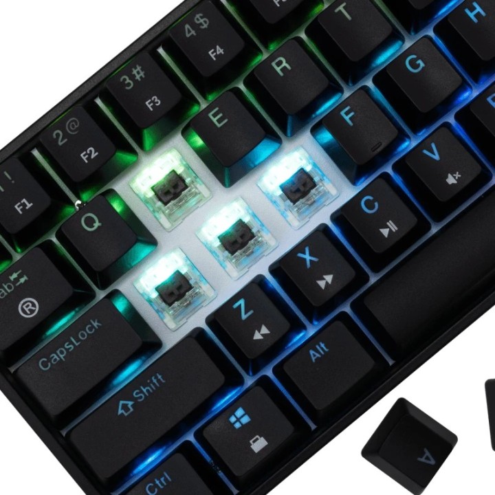 White shark gaming tastatura Shinobi-2 mehanička brown SW crna