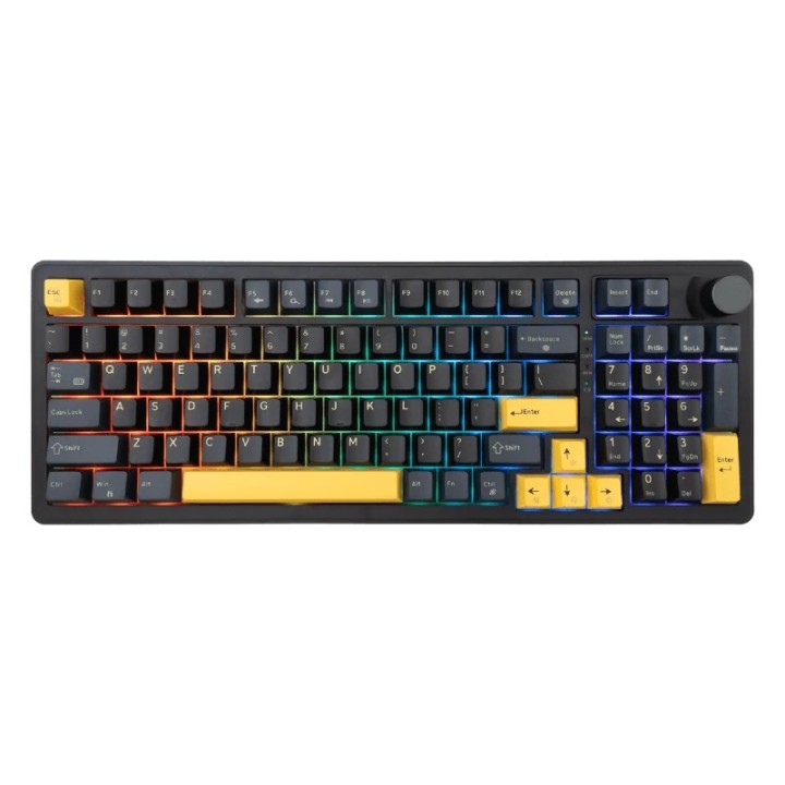 White shark gaming tastatura Excalibur mehanička red SW US crna