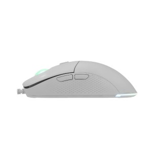 White shark gaming miš Badgemagus bijeli