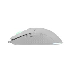 White shark gaming miš Badgemagus bijeli