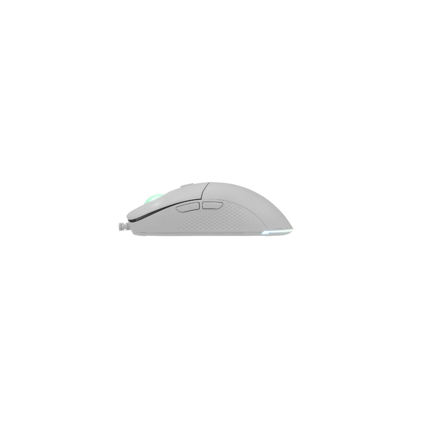 White shark gaming miš Badgemagus bijeli