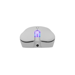 White shark gaming miš Badgemagus bijeli