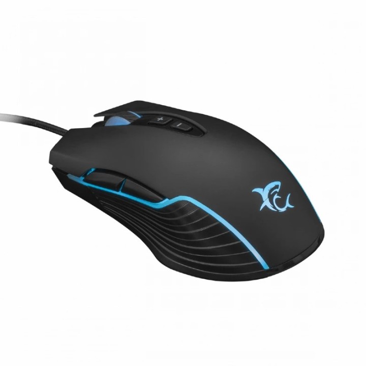 White shark gaming miš Azarah rgb crni