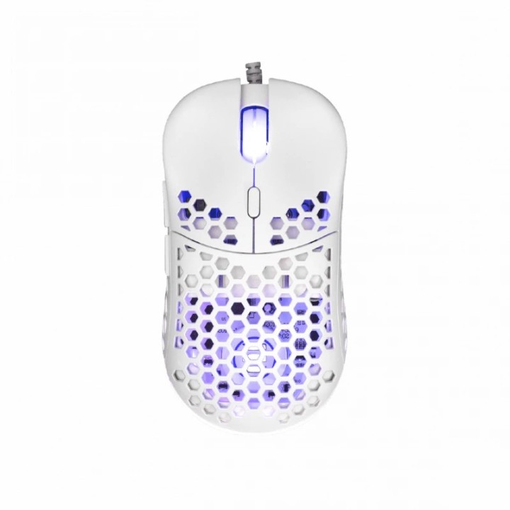 White shark gaming miš Naginata bijeli