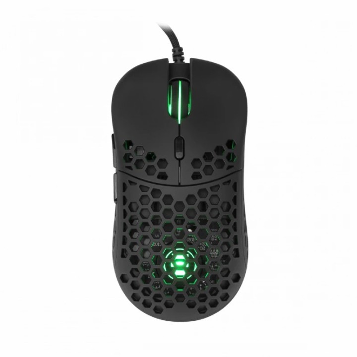 White shark gaming miš Naginata crni