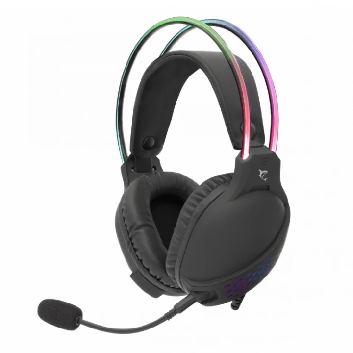 White shark slušalice OX RGB crne